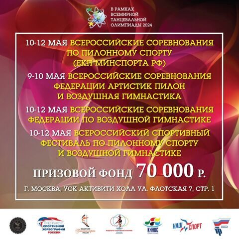 Всероссийские соревнования 9-12 мая 2024